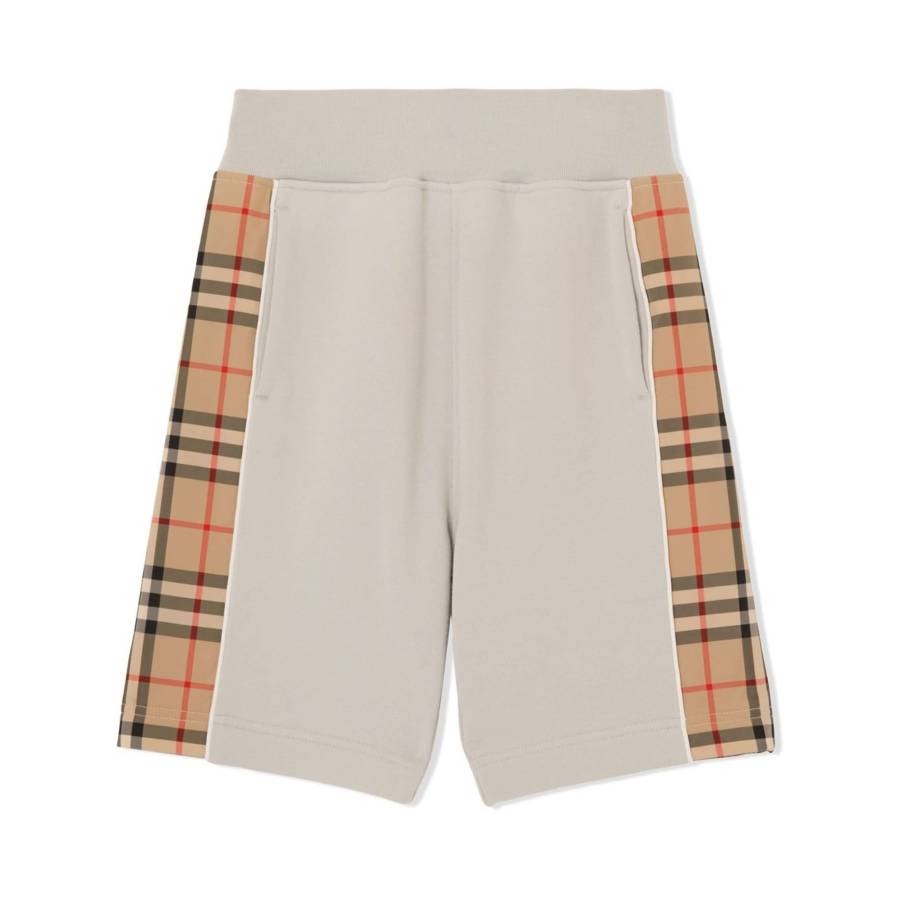 

Бербери Винтаж Чек-Панэл Хлопковые шорты Burberry, серебряный