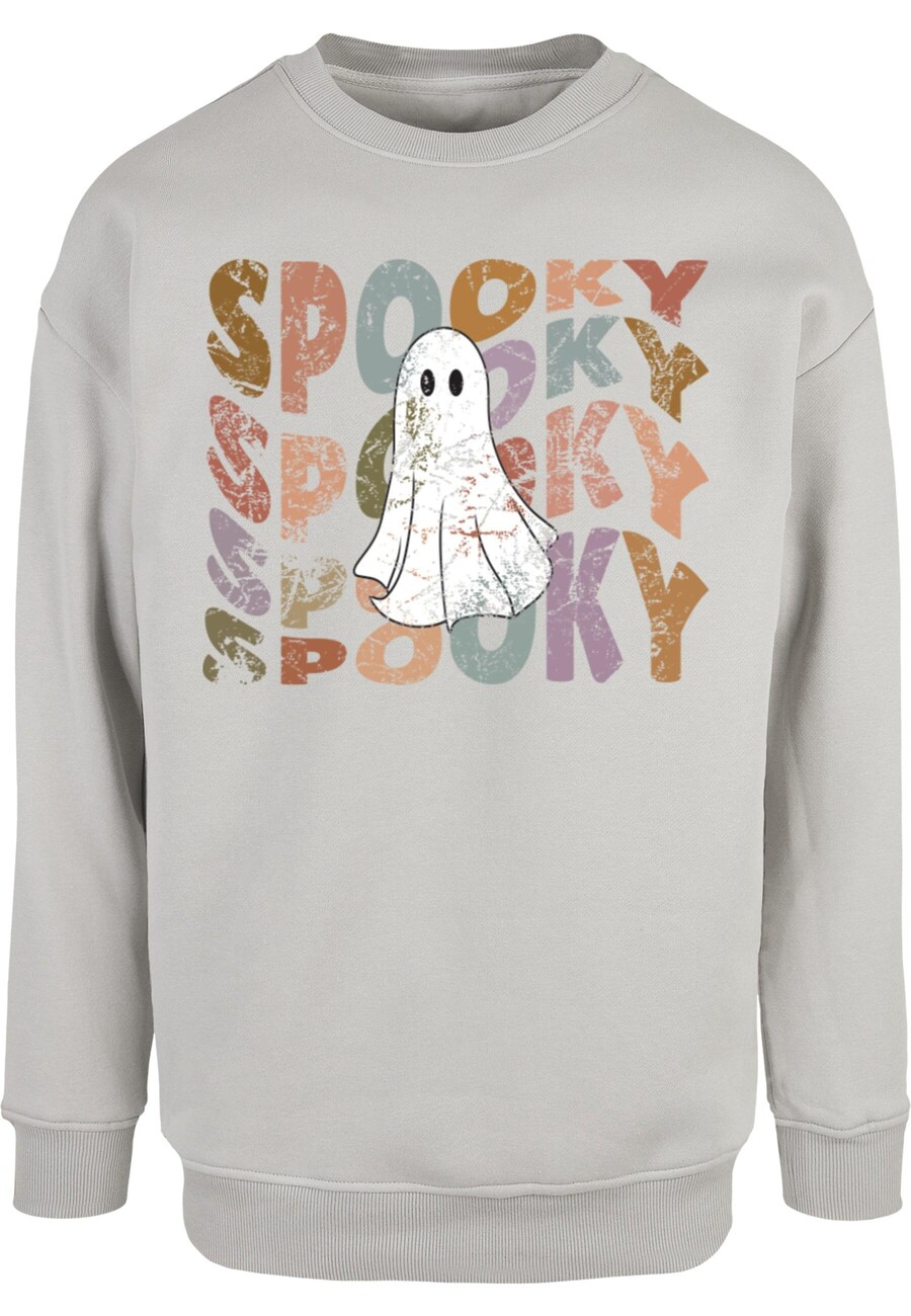 

Толстовка Merchcode Halloween - Spooky Ghost, серый