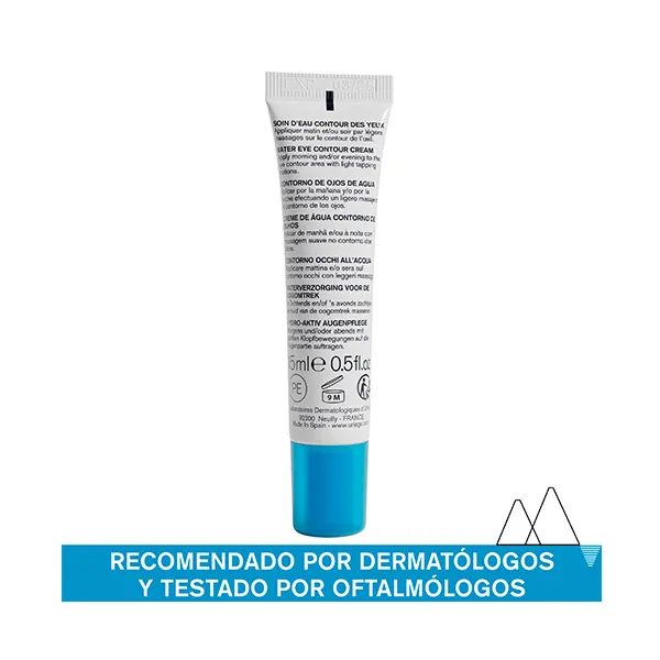 Увлажняет и снимает отеки Contorno De Ojos Uriage, 15 ml — фото 2