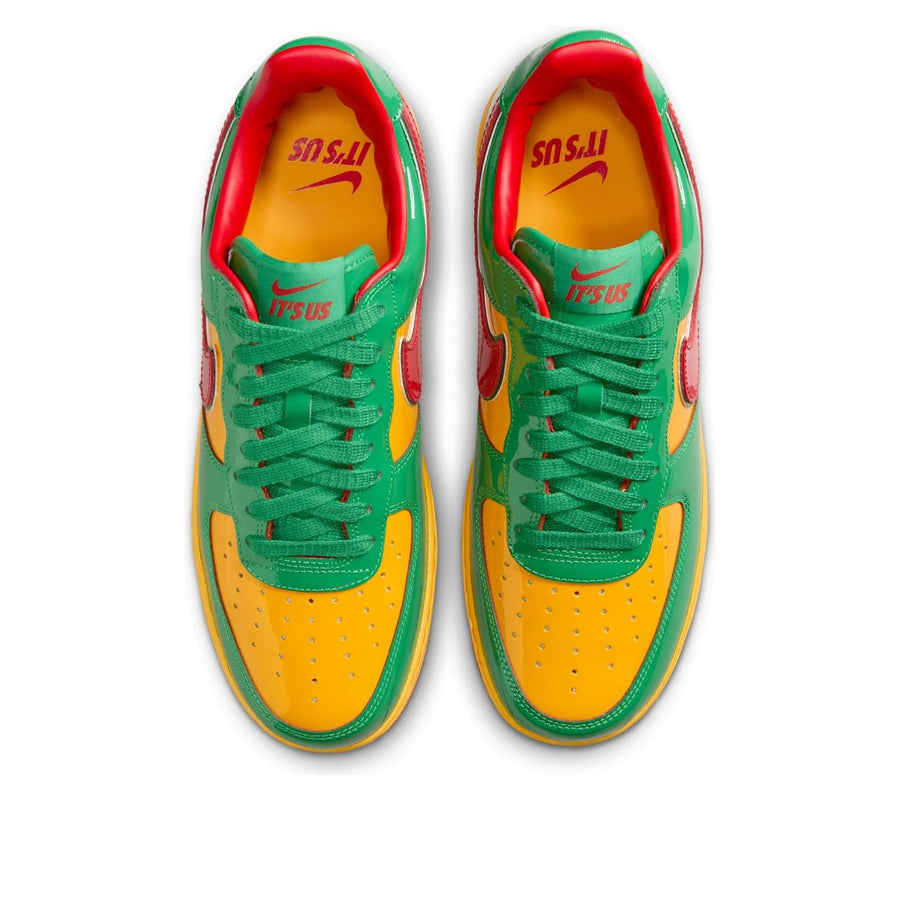 Кроссовки Nike x Lil Yachty Air Force 1 Low 'Concrete Boys Lucky Green', зеленый — фото 4