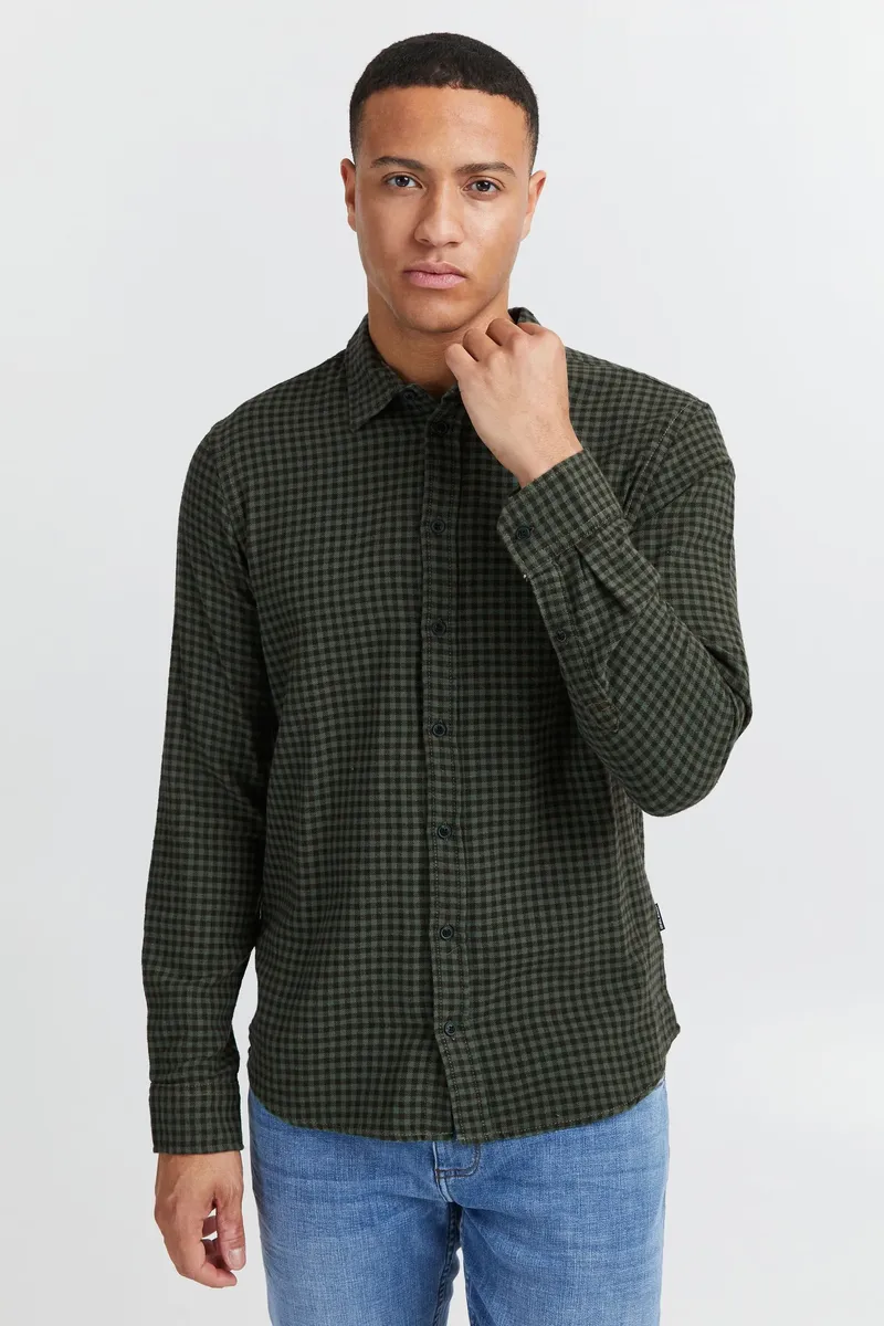 

Рубашка с длинными рукавами из смесового материала "BLEND BHShirt", цвет Rosin