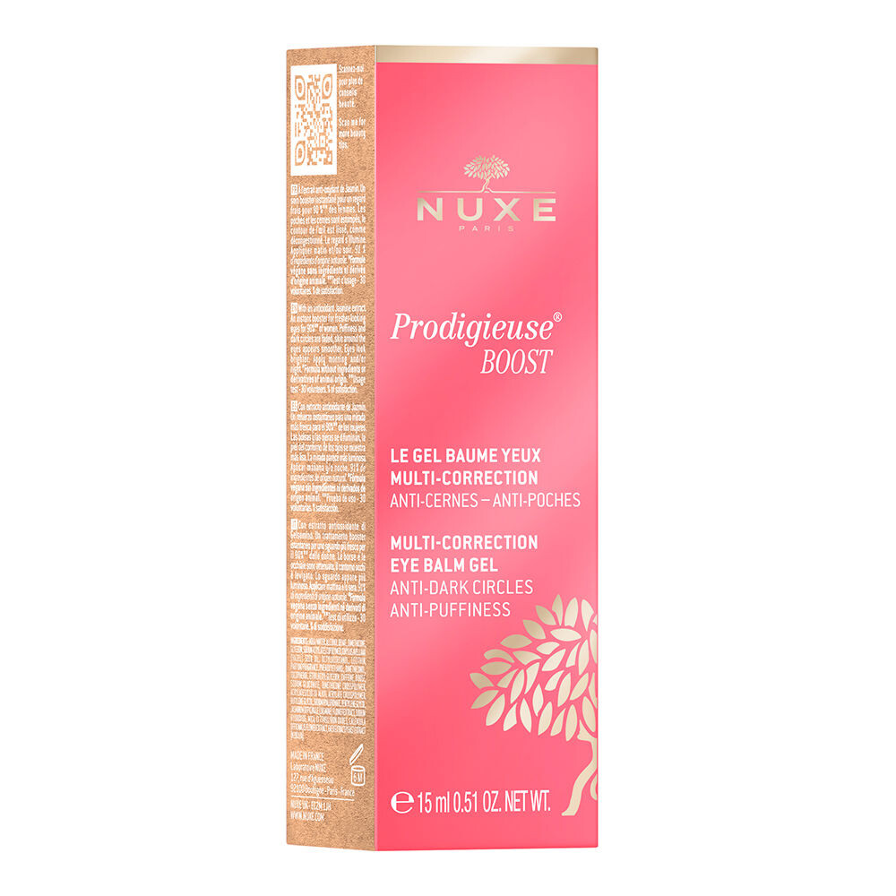Контур вокруг глаз Crème prodigieuse® boost gel-bálsamo corrección ojos Nuxe, 15 мл — фото 2