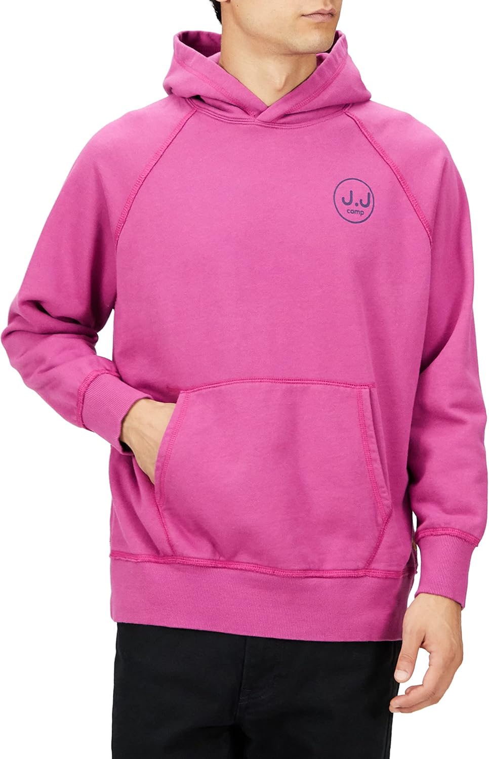

Толстовка с капюшоном JJ Camp, taiyou to lantern, розовый