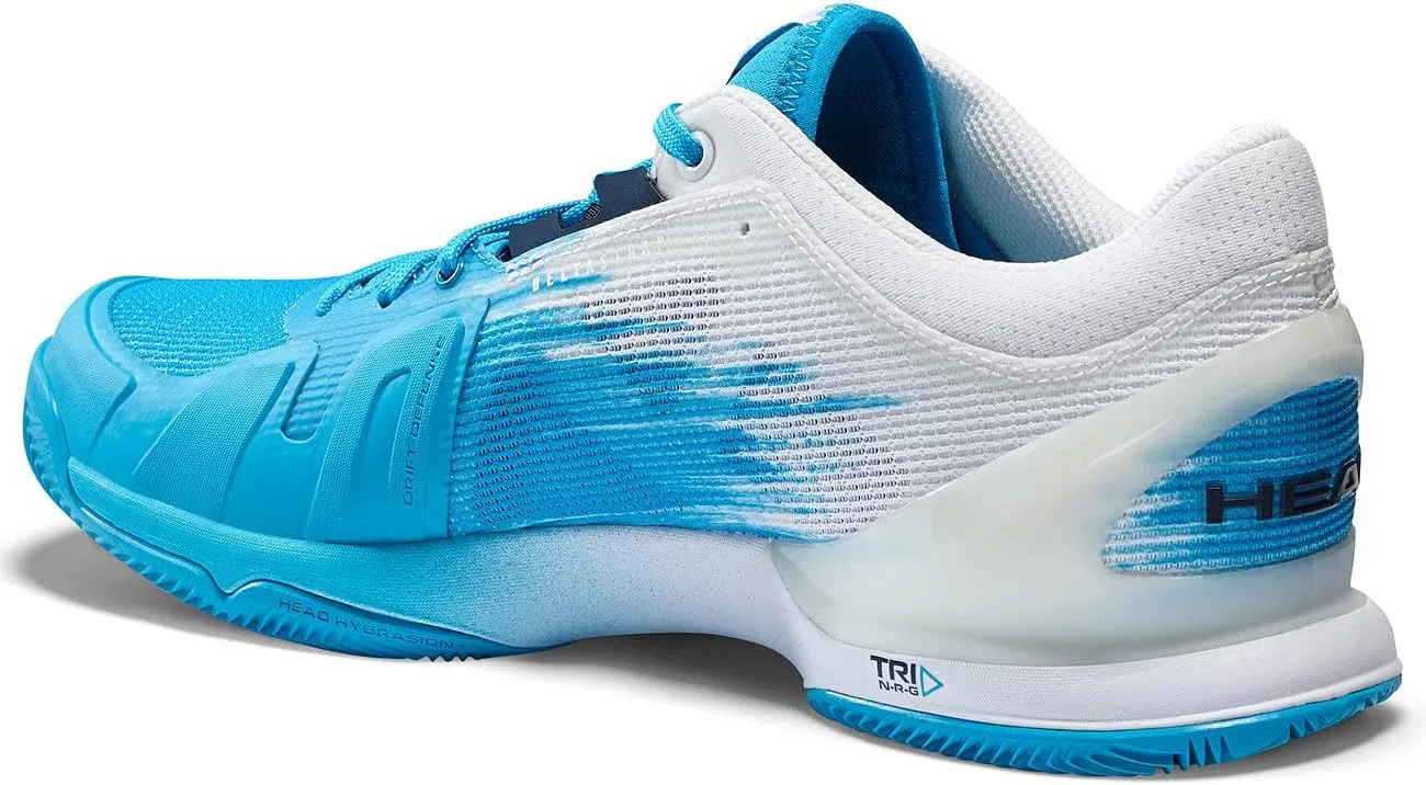 Мужские теннисные кроссовки HEAD Sprint Pro 3.0 Clay Ocwh, Ocean Blue White — фото 3