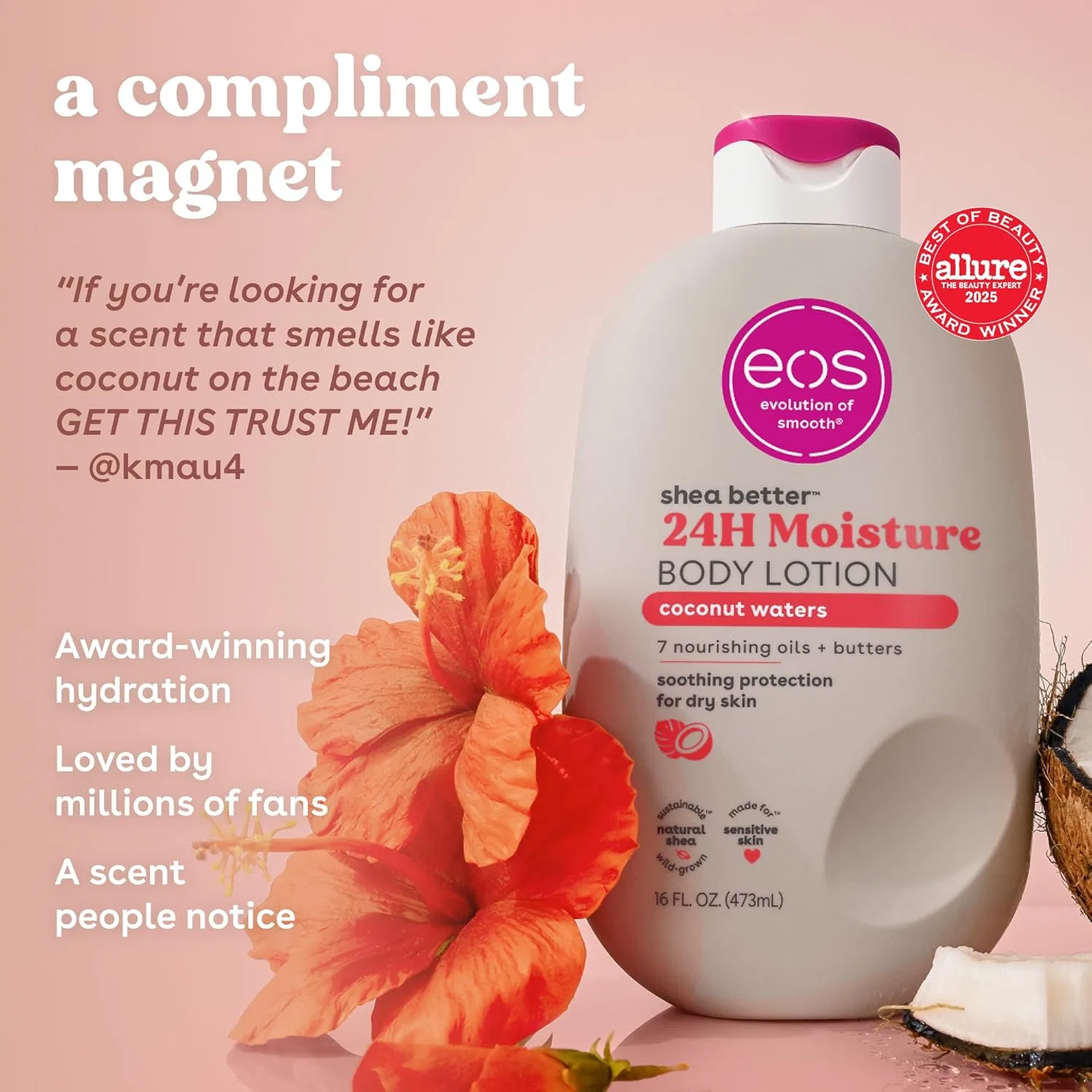 Лосьон для тела «Shea Better Coconut Water» от eos Eos — фото 4