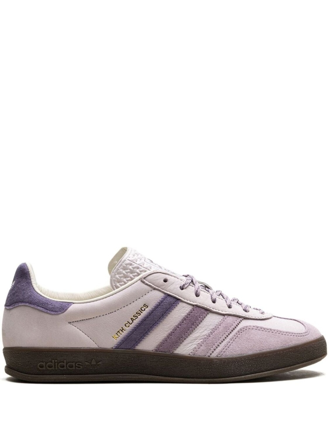 

Adidas кроссовки Gazelle Indoor Ash Purple из коллаборации с Kith Classics, фиолетовый