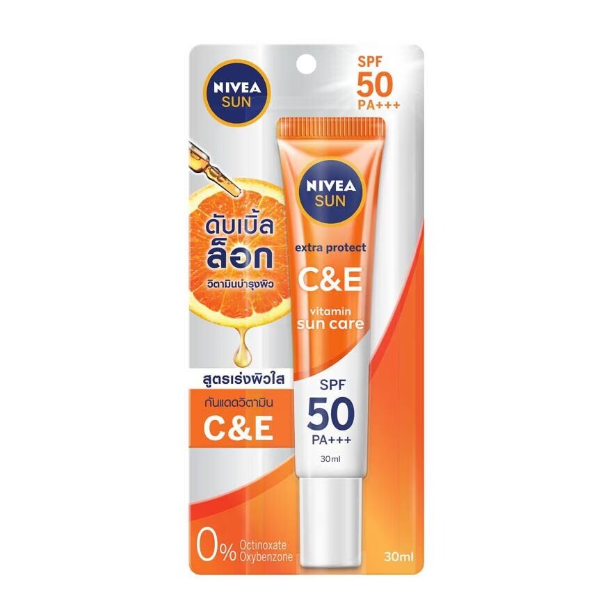 

Nivea Sun Extra Protec CE Сыворотка SPF50+ PA+++ 30 мл, Orange