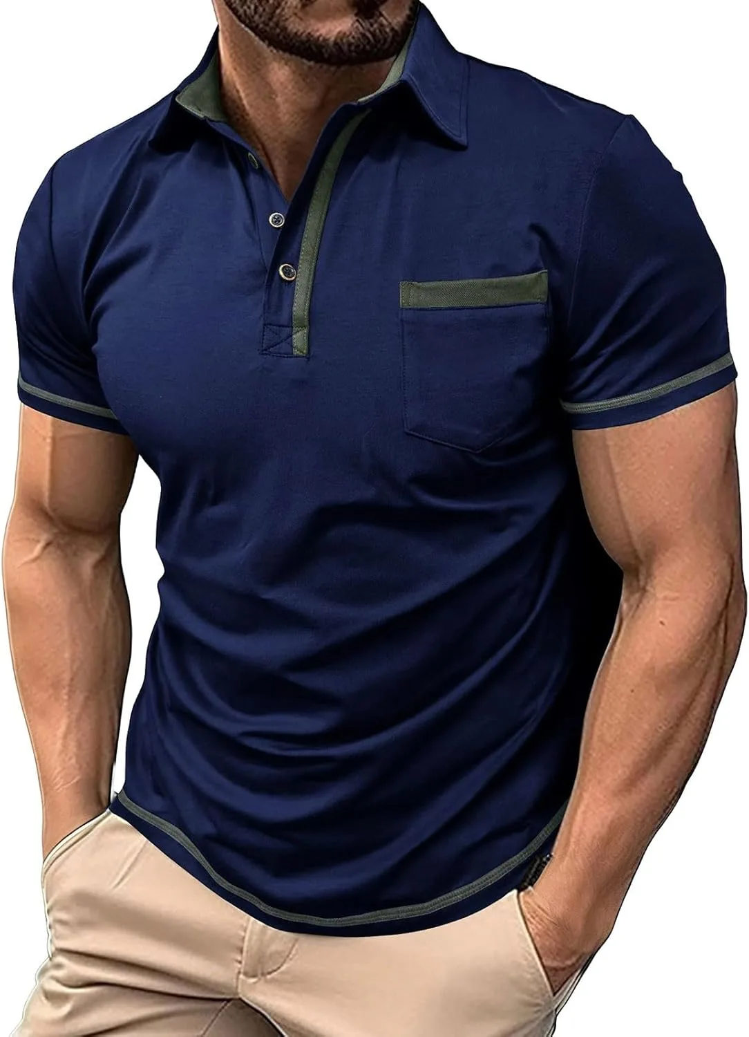 

Футболка Cambkatl с воротником для делового стиля