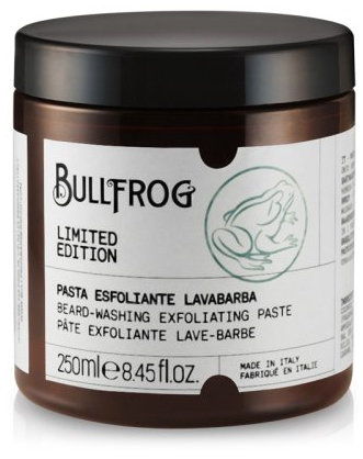 

Bullfrog, Отшелушивающая паста для мытья бороды и кожи, 250 мл