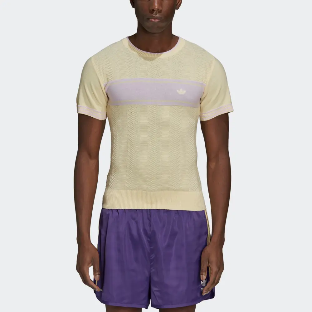 Футболка X Wales Bonner Unisex Ярко-солнечный жёлтый Adidas Originals — фото 4