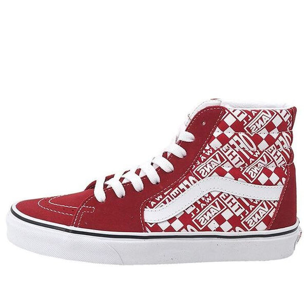 

Кроссовки sk8-hi 'off the wall' Vans, красный