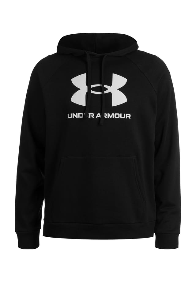 

Толстовка с капюшоном "Rival" с логотипом и карманом-кенгуру Under Armour, черный