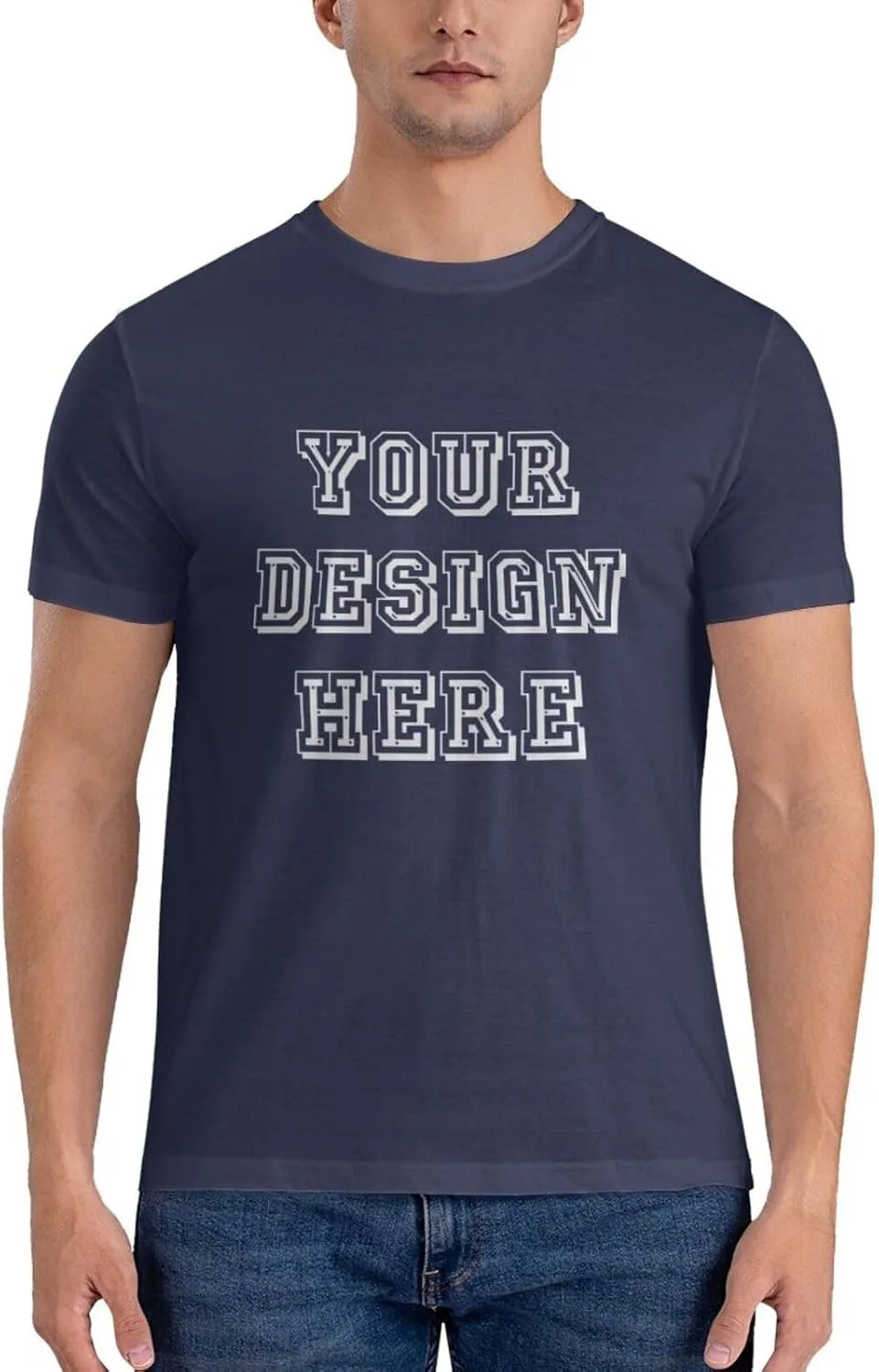 Футболка Customized с принтом спереди и сзади