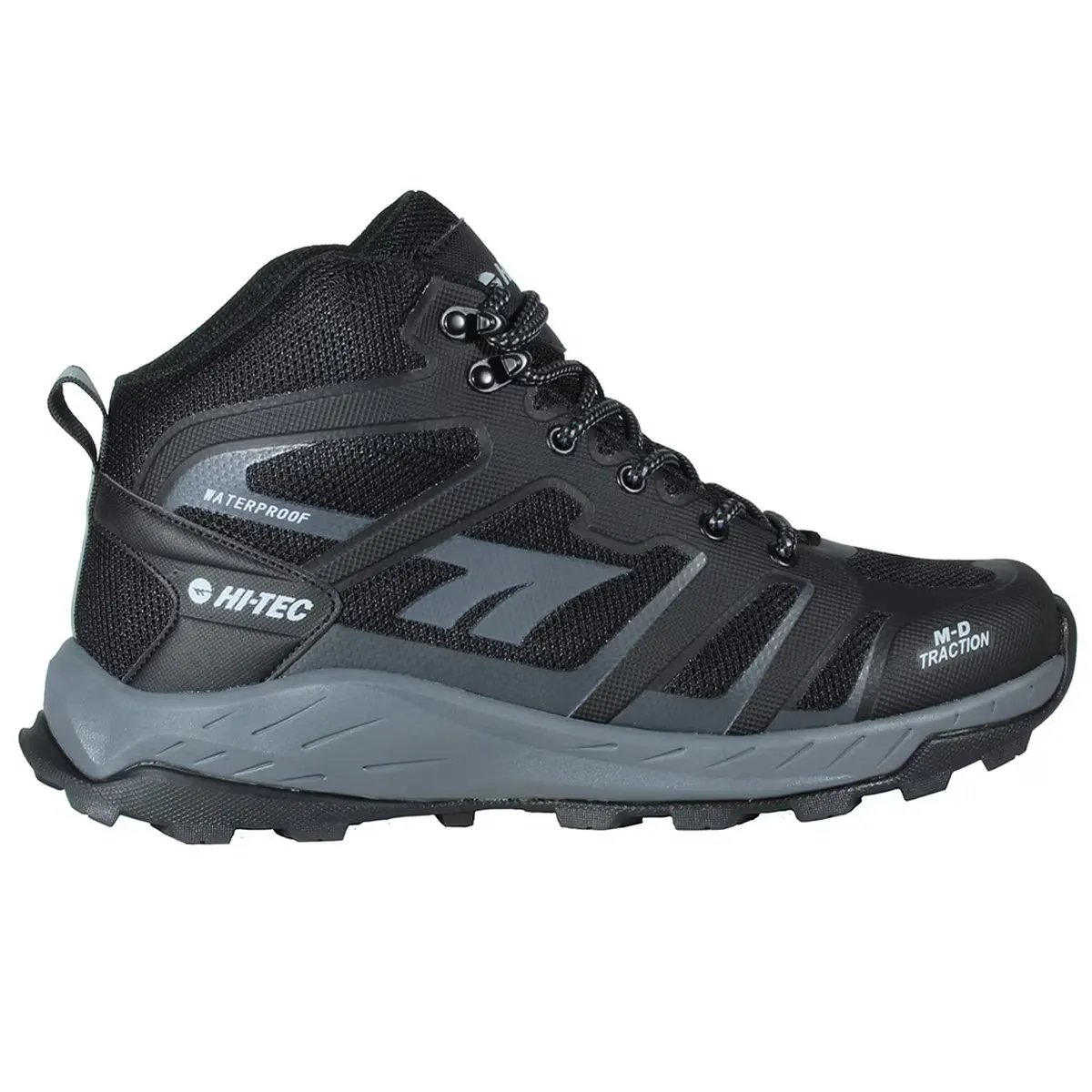 

Мужские горные ботинки Toubkal Mid WP Hi-Tec, черный/серый