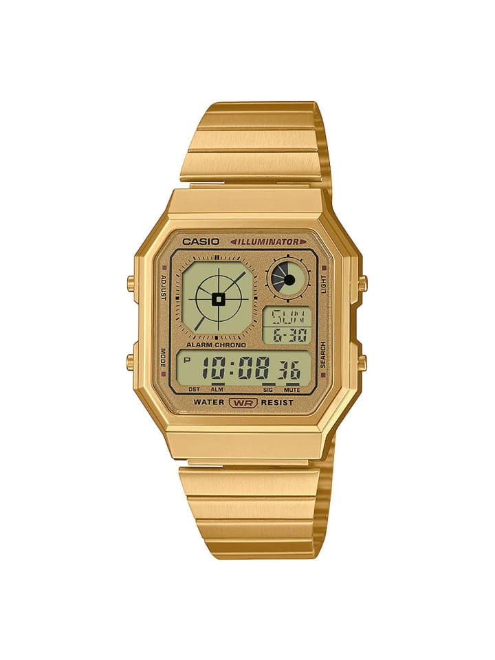 

Наручные часы из полимерного материала/нержавеющей стали, диаметр 33,9 мм Casio