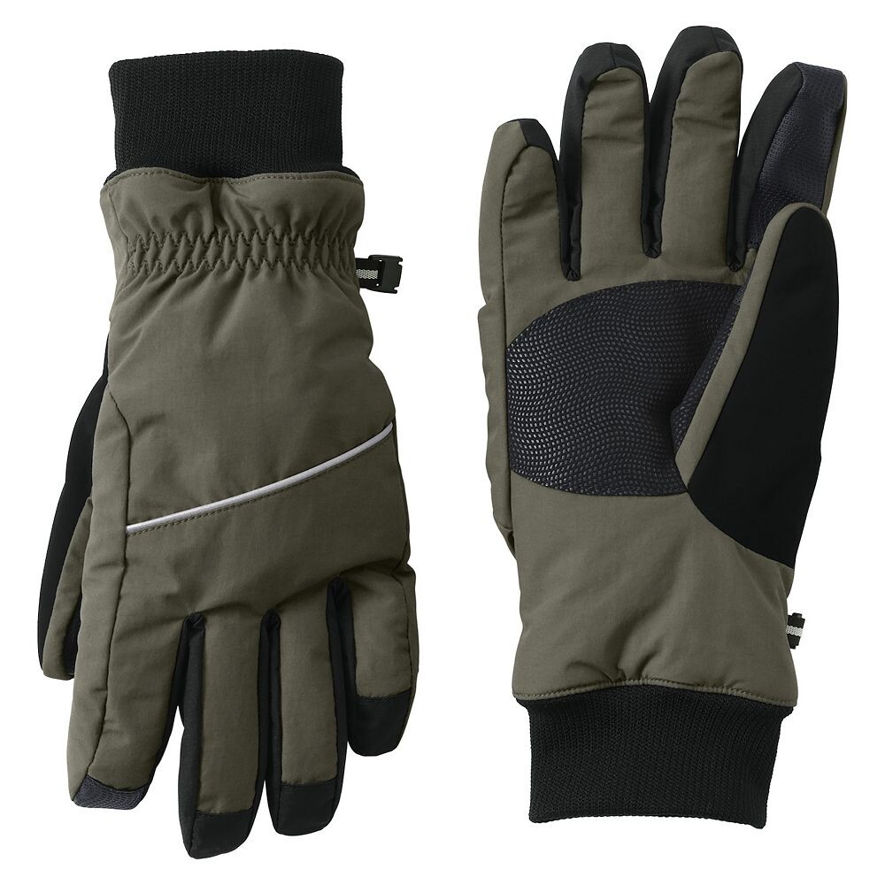 

Мужские водонепроницаемые перчатки Lands End Squall Lands' End, цвет Arctic Gray