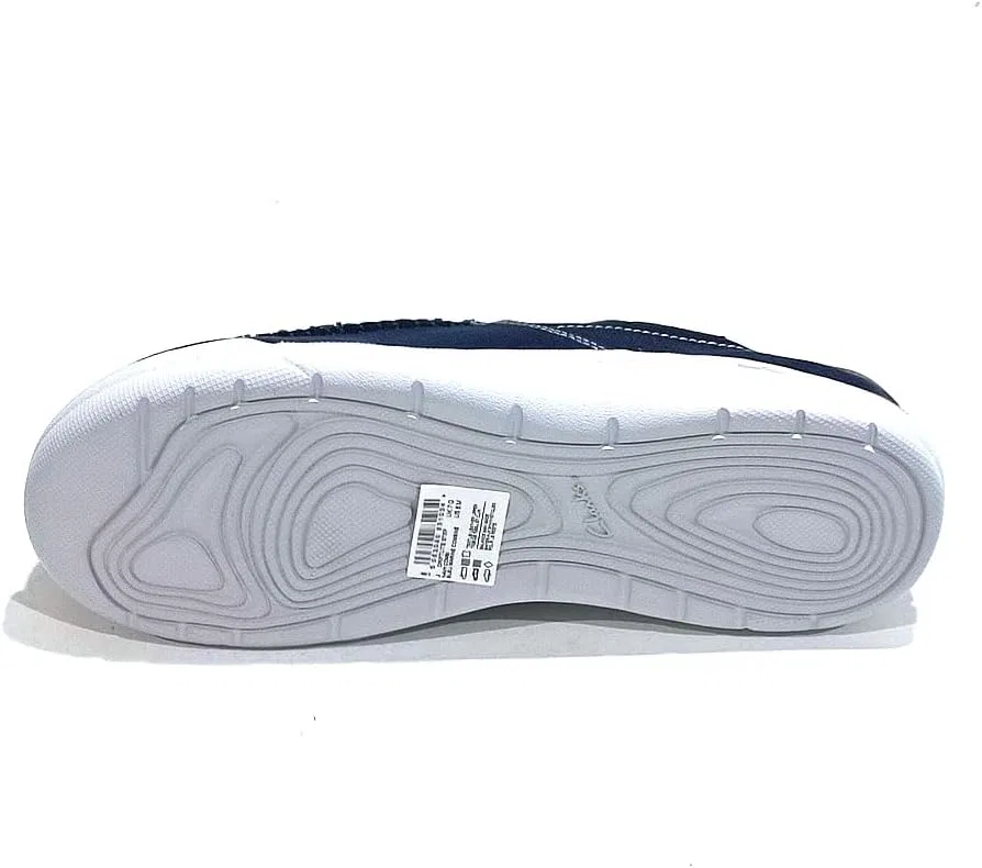 Мокасины Clarks Driftlite StepMoccasin, Navy Combi — фото 3