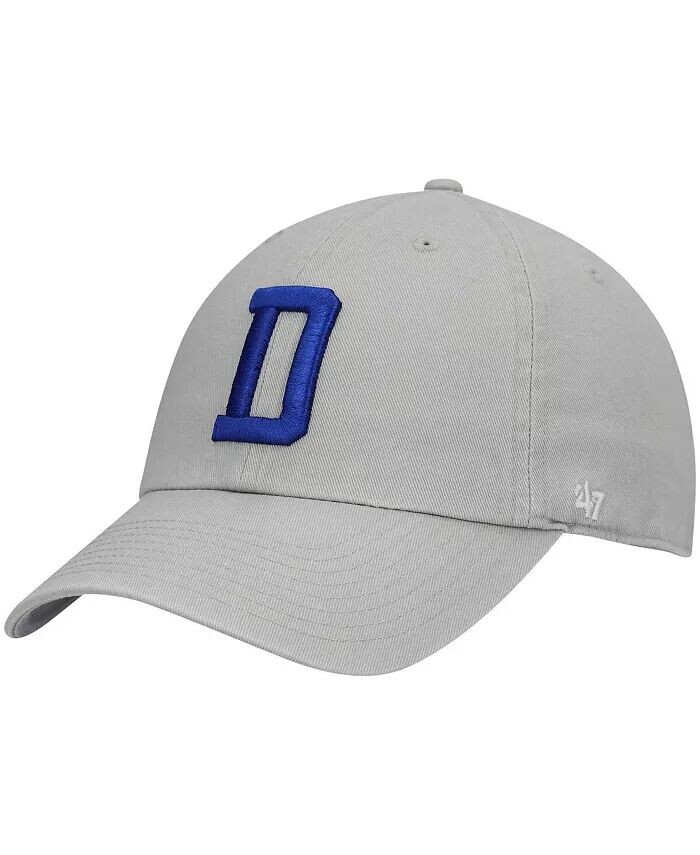 

Мужская серая регулируемая шляпа Dallas Cowboys Clean Up '47 Brand