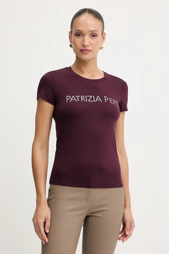 

Футболка Patrizia Pepe, бордовый