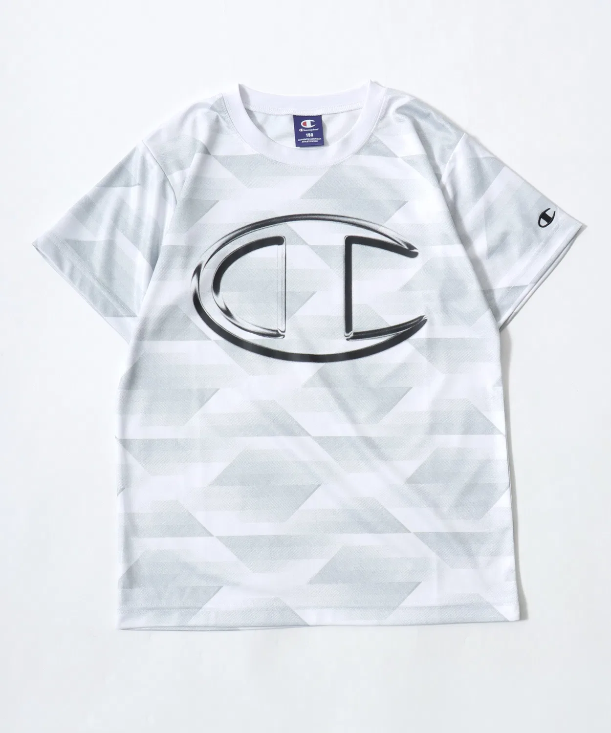 Футболка и шорты Champion UV-защита, полиэстер, черный — фото 3