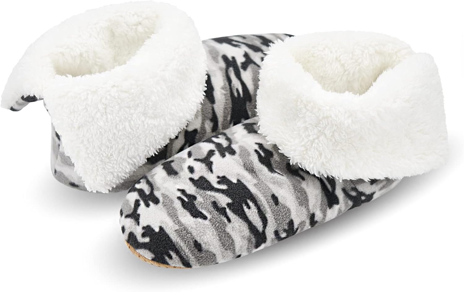 

Мужские тапочки-носки Keyela, мягкие, уютные, толстые, для дома с противоскользящей подошвой, черный