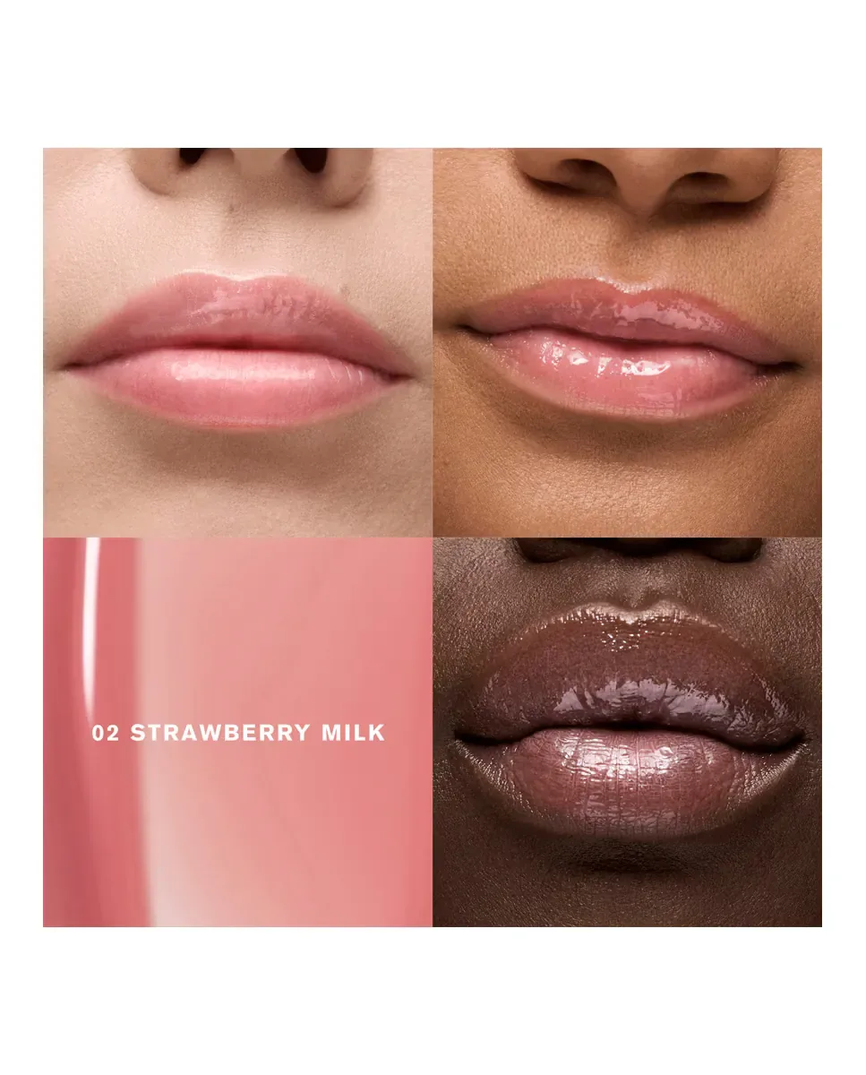 Бальзам для губ Glossy Pout Lip Oil 6 мл Estée Lauder, Strawberry Milk — фото 3
