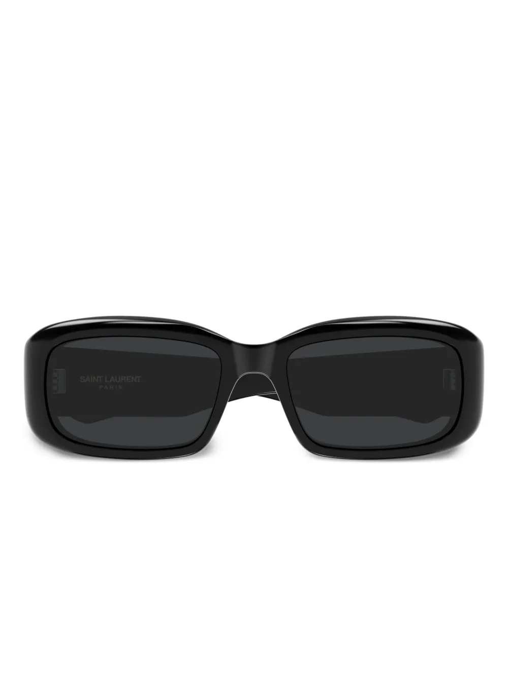 

Солнцезащитные очки в прямоугольной оправе Saint Laurent Eyewear, черный