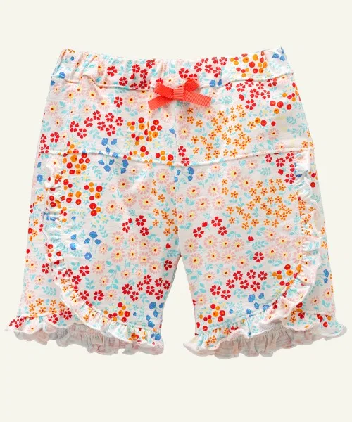 Детские шорты combimini "Flower Frill Half Pants"