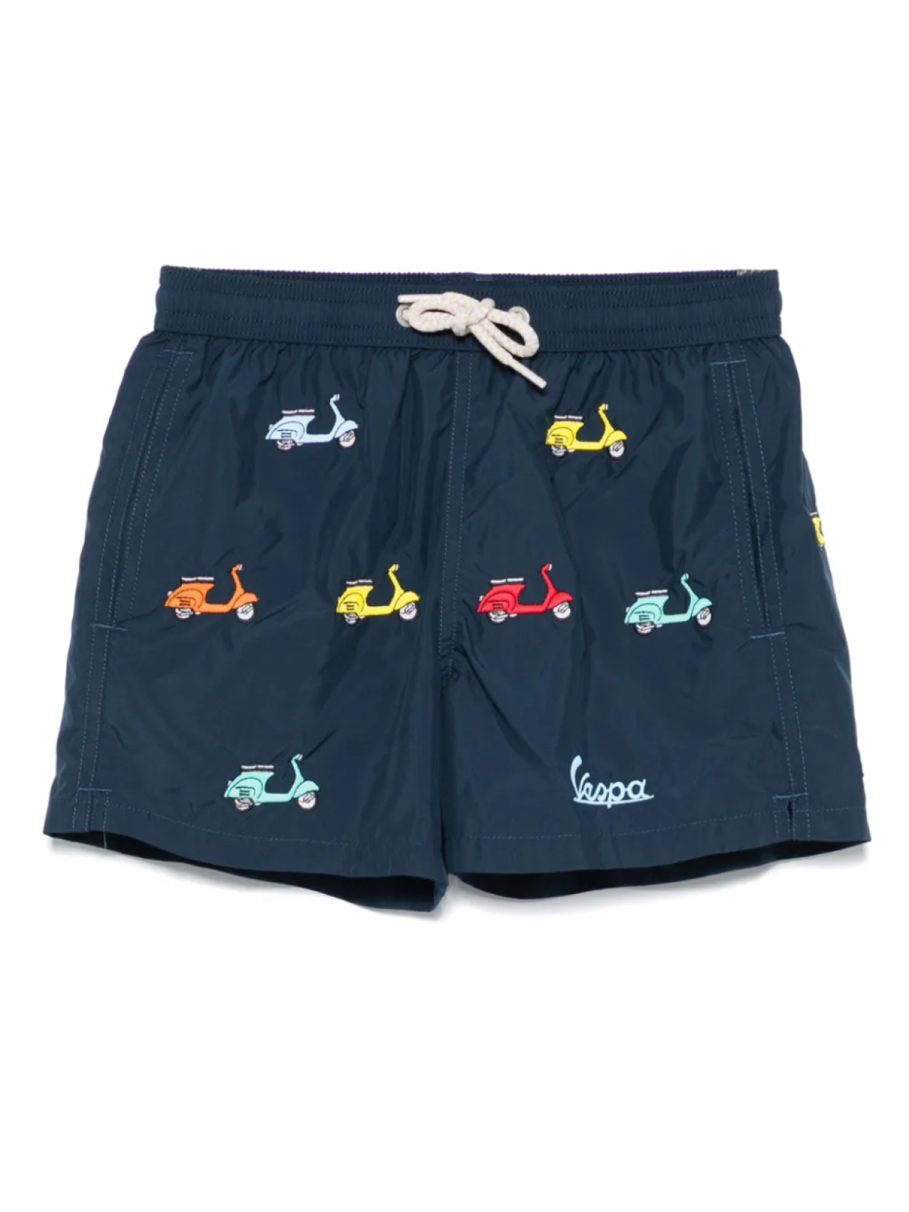 

MC2 Saint Barth Kids плавки-шорты Jean Lighting, синий