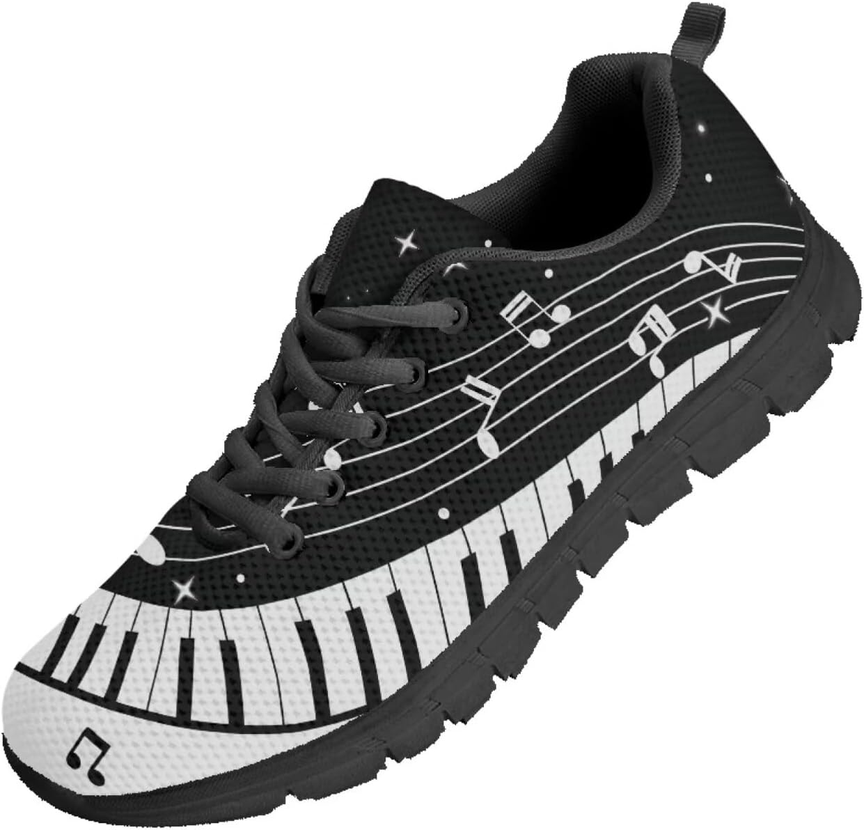 

Мужские теннисные кроссовки Funnydude Funny Print, повседневные комфортные легкие дышащие сетчатые кроссовки, Music Note