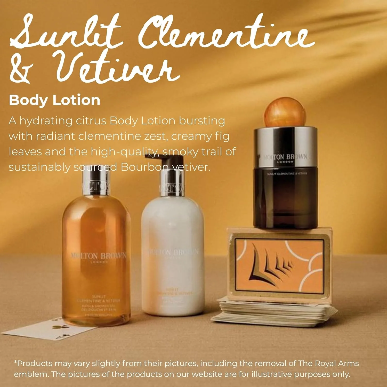 Лосьон для тела Molton Brown Sunlit Clementine & Vetiver, 10 жидких унций. — фото 3