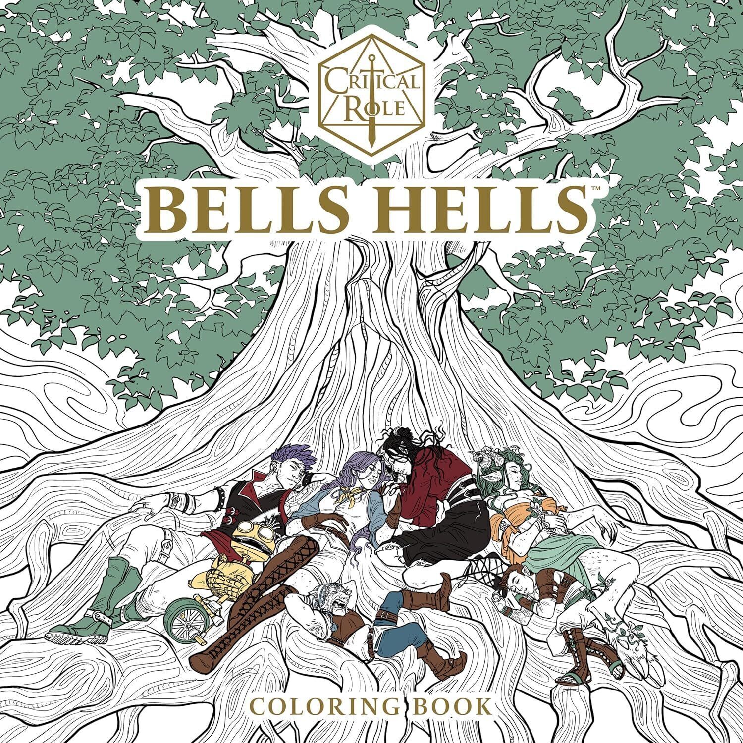 

Critical Role: Bells Hells Coloring Book (Dark Horse Books)