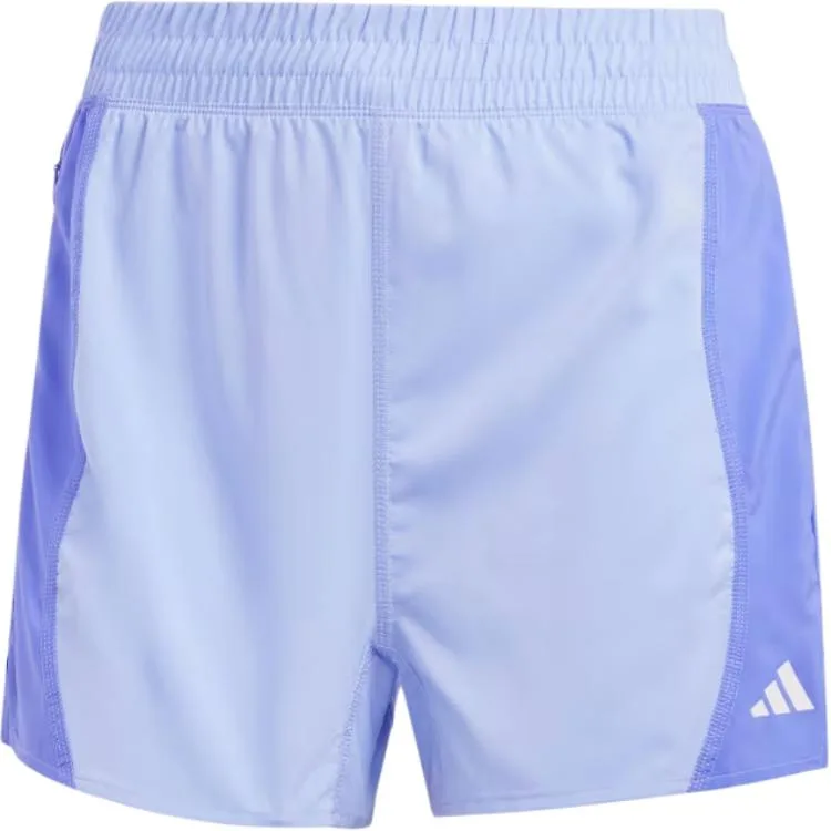 Adidas Шорты женские casual AEROREADY OWN THE RUN BASE полуприлегающие кобальтово-синие — фото 3