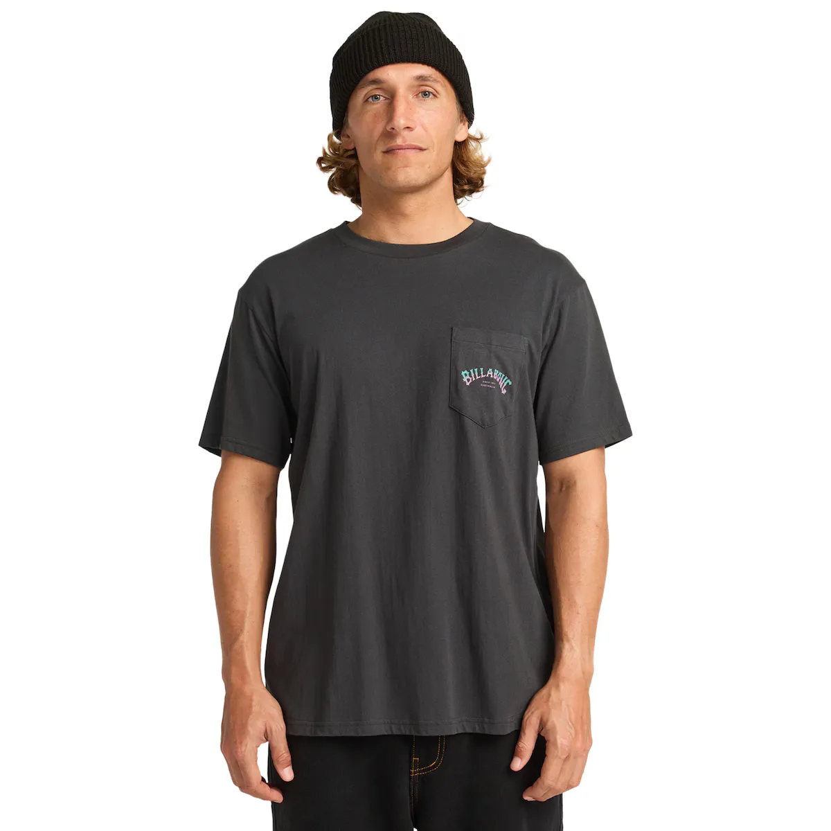 

Мужская футболка Stacked Arch Billabong, чёрный