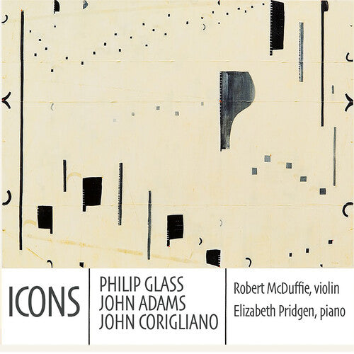 

CD диск McDuffie, Robert / Pridgen, Elizabeth: ICONS: Philip Glass, John Adams, & John Corigliano