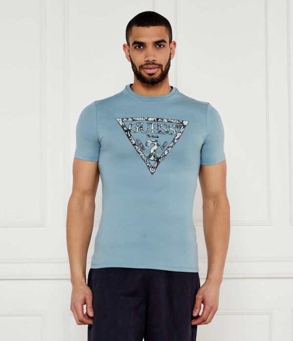 

Футболки Slim fit Guess Jeans, синий