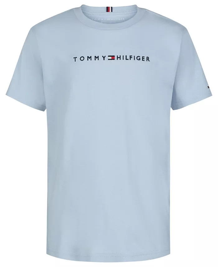 

Футболка с коротким рукавом Tomas для малышей и мальчиков Tommy Hilfiger, синий