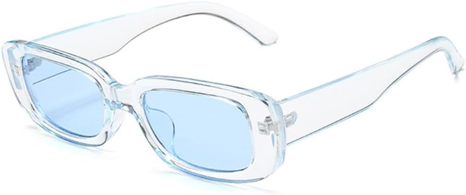 

Панковские солнцезащитные очки конфетных цветов для женщин и мужчин с защитой от УФ-излучения UV400 для занятий спортом на открытом воздухе, бега и езды на велосипеде generic, Clear Blue