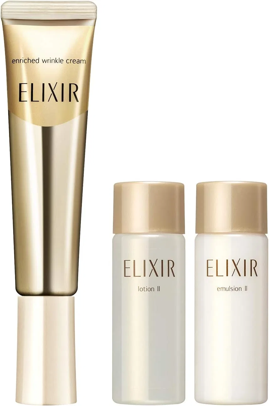 Набор крем для лица от морщин ELIXIR Enriched Wrinkle Cream S Limited Set 15 г + 18 мл