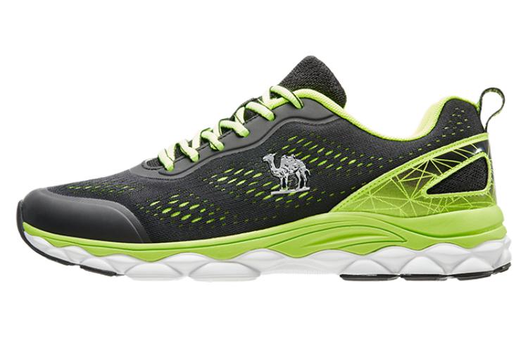 

Дышащие легкие амортизирующие низкие кроссовки для бега men's CAMEL, черный/зеленый