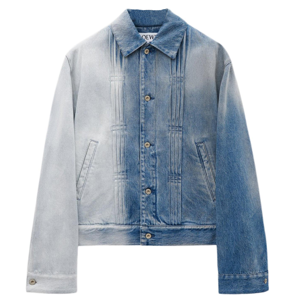 

LOEWE Двухцветная куртка на пуговицах, Blue