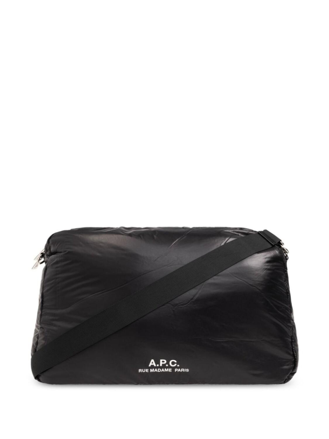 

A.P.C. дутая сумка на плечо с логотипом, черный