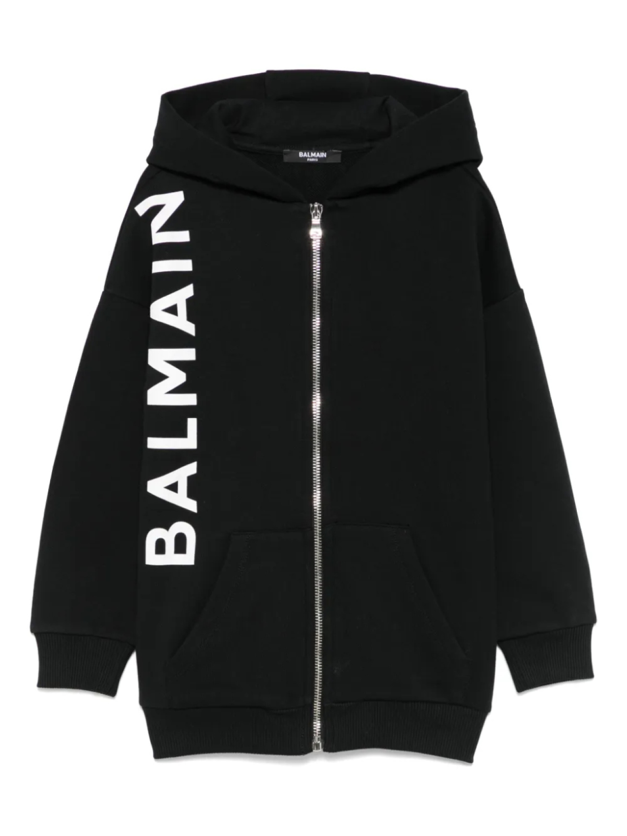 

Balmain Kids худи с логотипом, черный