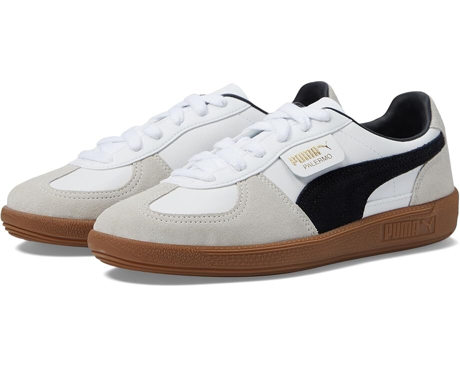 

Кроссовки PUMA Palermo, цвет PUMA White/Vapor Gray/Gum