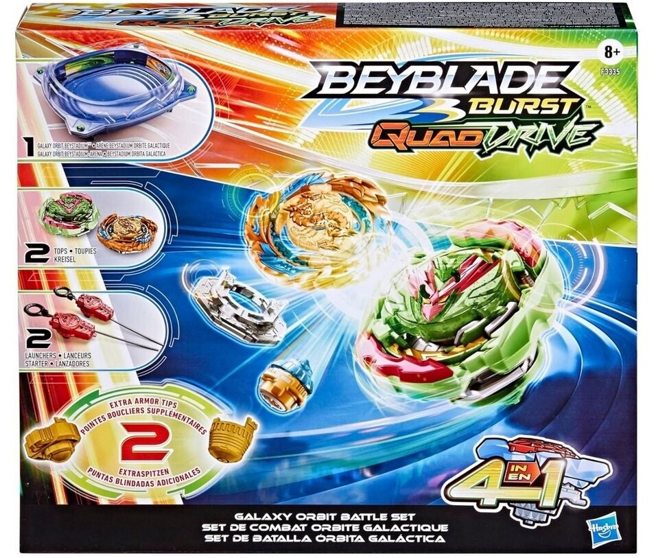 

Аркадная игра Beyblade Burst Quad Drive Arena + 2 диска и пусковые установки