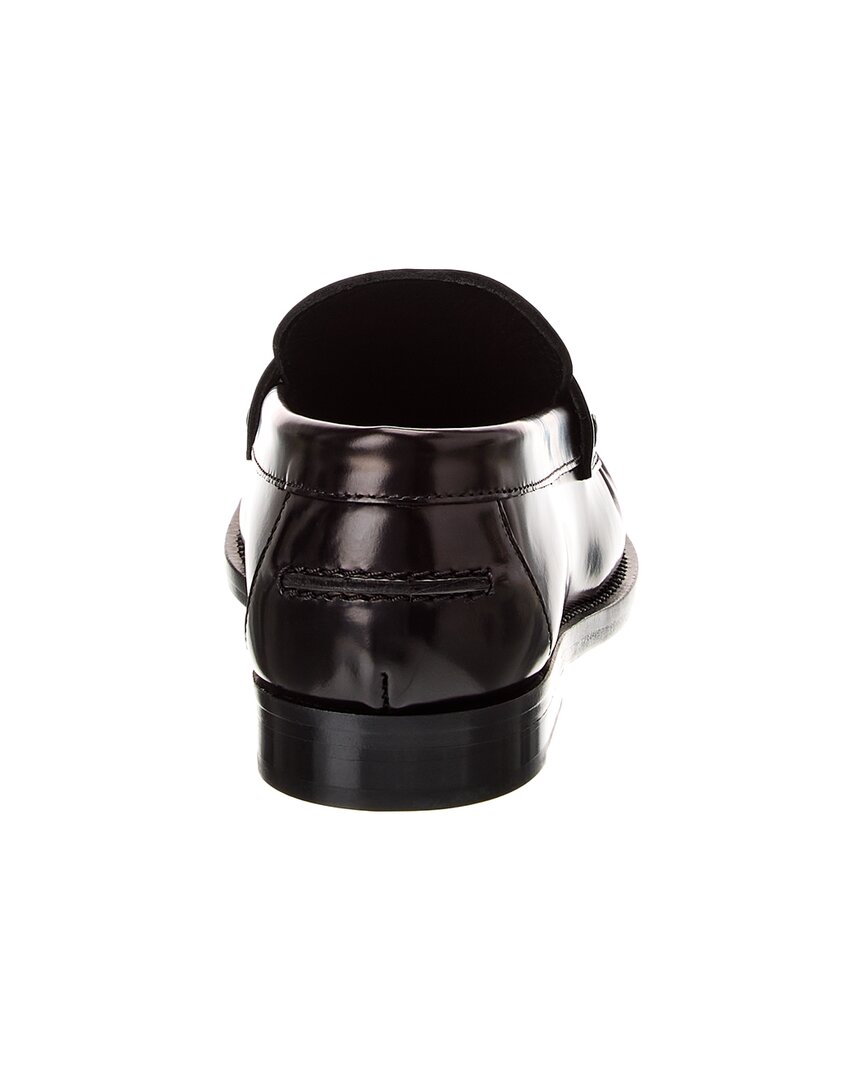 Кожаные мокасины Versace — фото 3
