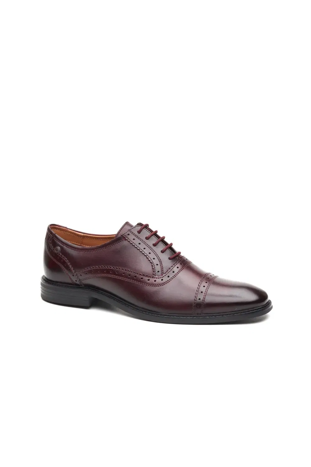 Оксфордские туфли Ascot Toe Cap Base London, винный