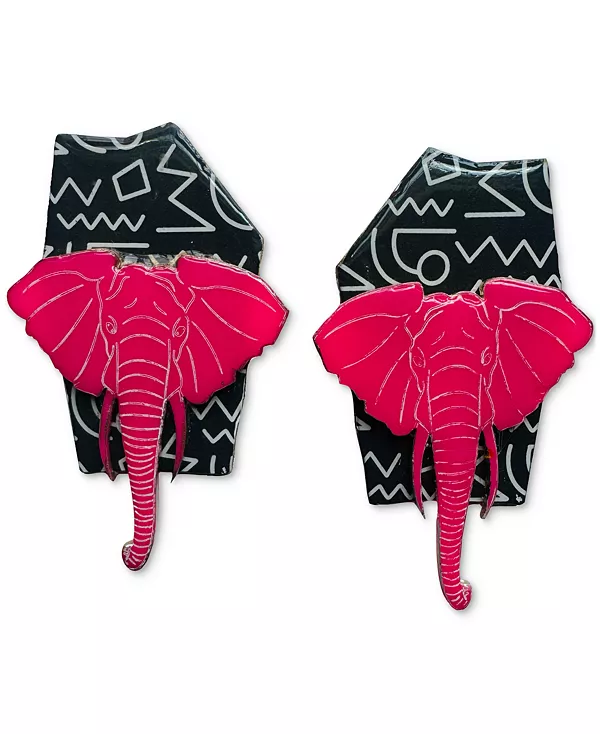 

Серьги-Гвоздики Элла Swanky Designs, pink