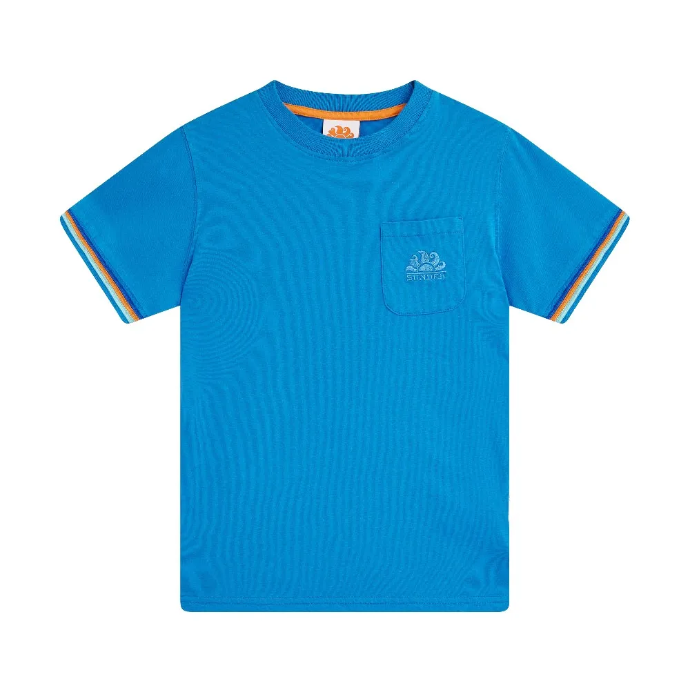 

Футболка Sundek Mini finn crew neck, синий
