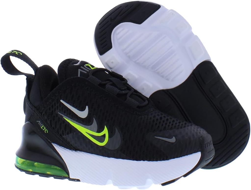 Кроссовки Nike Air Max 270 для детей, черный/серый — фото 2